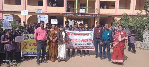Baripada H.S.School, Baripada (World AIDS Day)