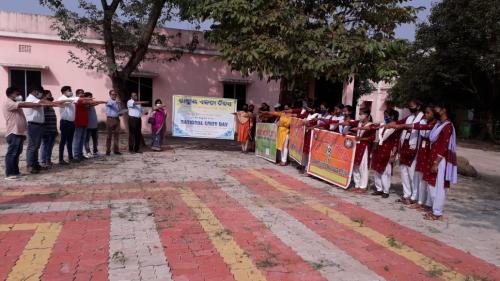 Govt Women's H.S.S, kendujhar (Rastriya Ekta Diwas)