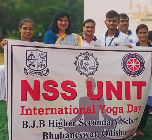 INTERNATIONAL YOGA DAY -2023 B.J.B.H.S.SCHOOL, BBSR.
