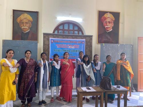 NATIONAL UNITY DAY-2023 AT SAILABALA WOMEN'S H.S.SCHOOL,CUTTACK