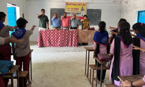 NATIONAL UNITY DAY-2023 - PRAHALLAD H.S.SCHOOL,PADMABATI , NAYAGARH