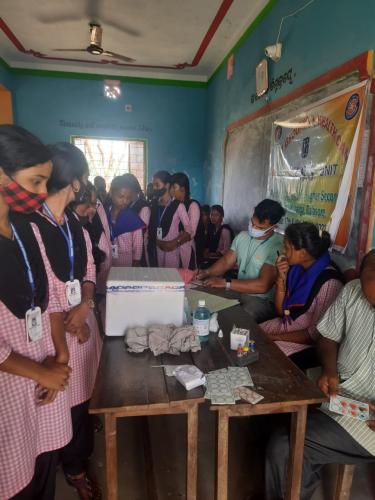 P.S.Mahila H.S.School,Nahanga (Blood Grouping