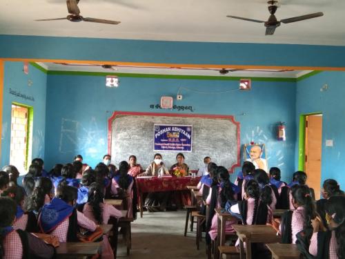 P.S.Mahila H.S.School,Nahanga (Posana Abhiyan)