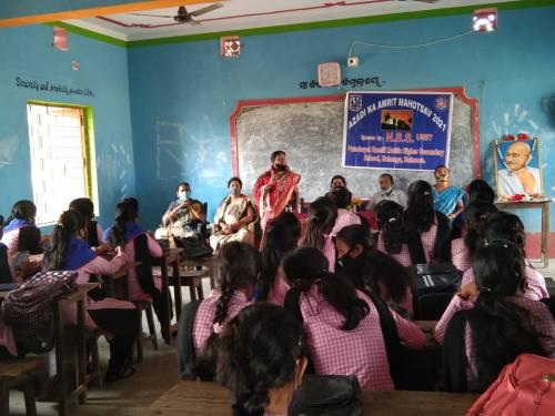 P.S.Womens H.S.School,Nahanga (Azadika Amrit Mahotsav)