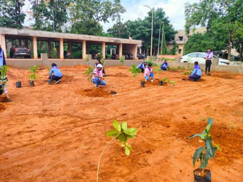 PLANTATION PROGRAMME AT CHSE,ODISHA,BBSR