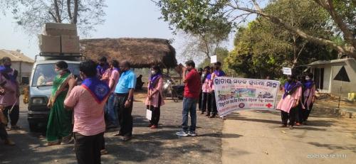 Prahallad H.S.School,Padmabati (Road Safety Awareness)
